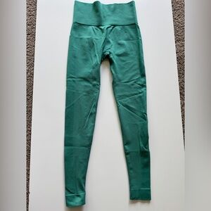 Set Active Sculptflex Seamless Leggings‎ Size Small Emerald Green